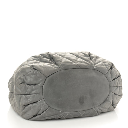 Chanel Iridescent Calfskin Quilted Large In The Mix Tote Grey 4 of 12