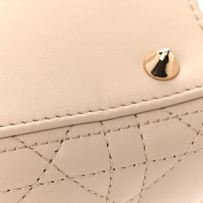 Christian Dior Lambskin Cannage Small My ABC Dior Lady Dior Beige 11 of 11