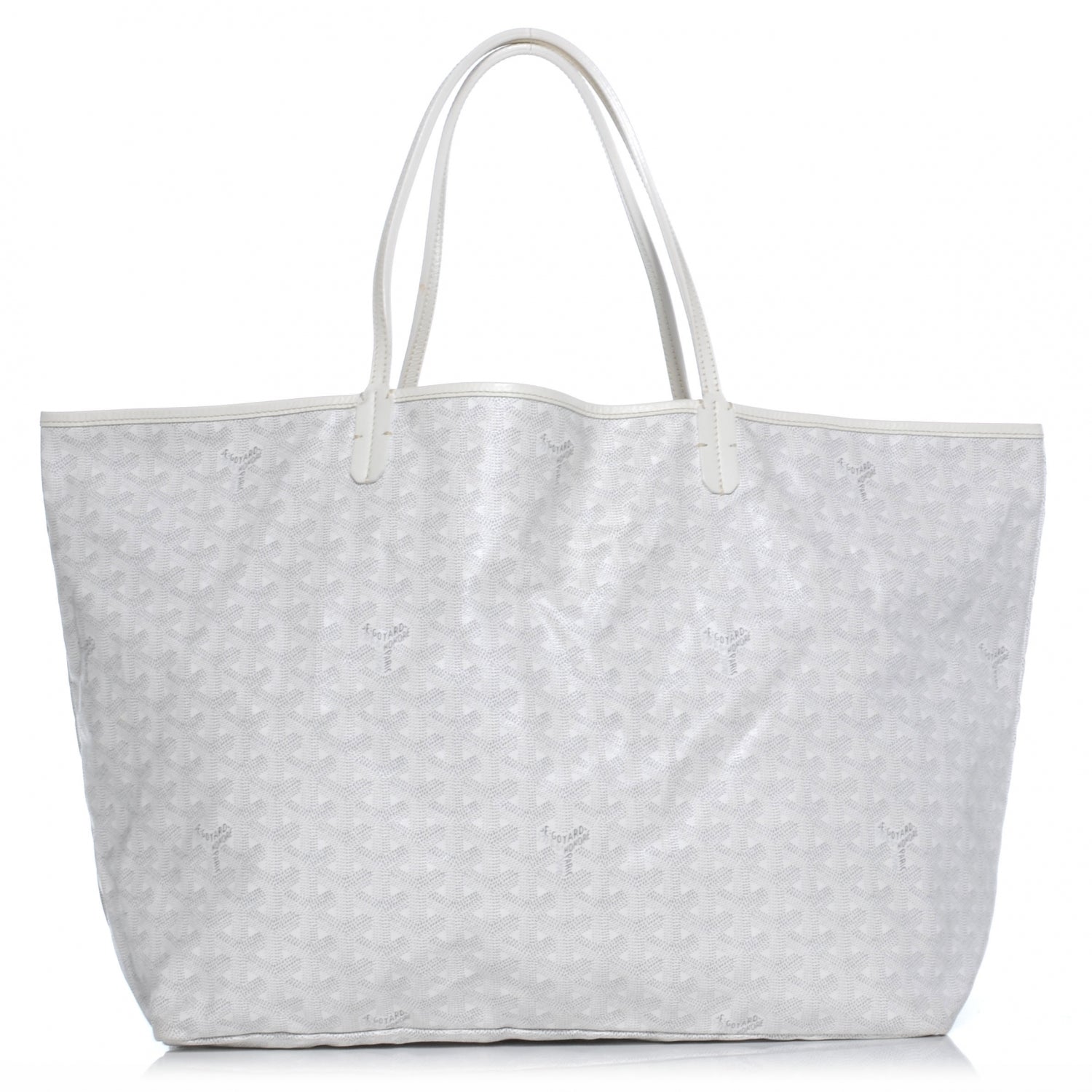 Goyard Goyardine Saint Louis GM White 1 of 9