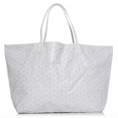 Goyard Goyardine Saint Louis GM White 1 of 9