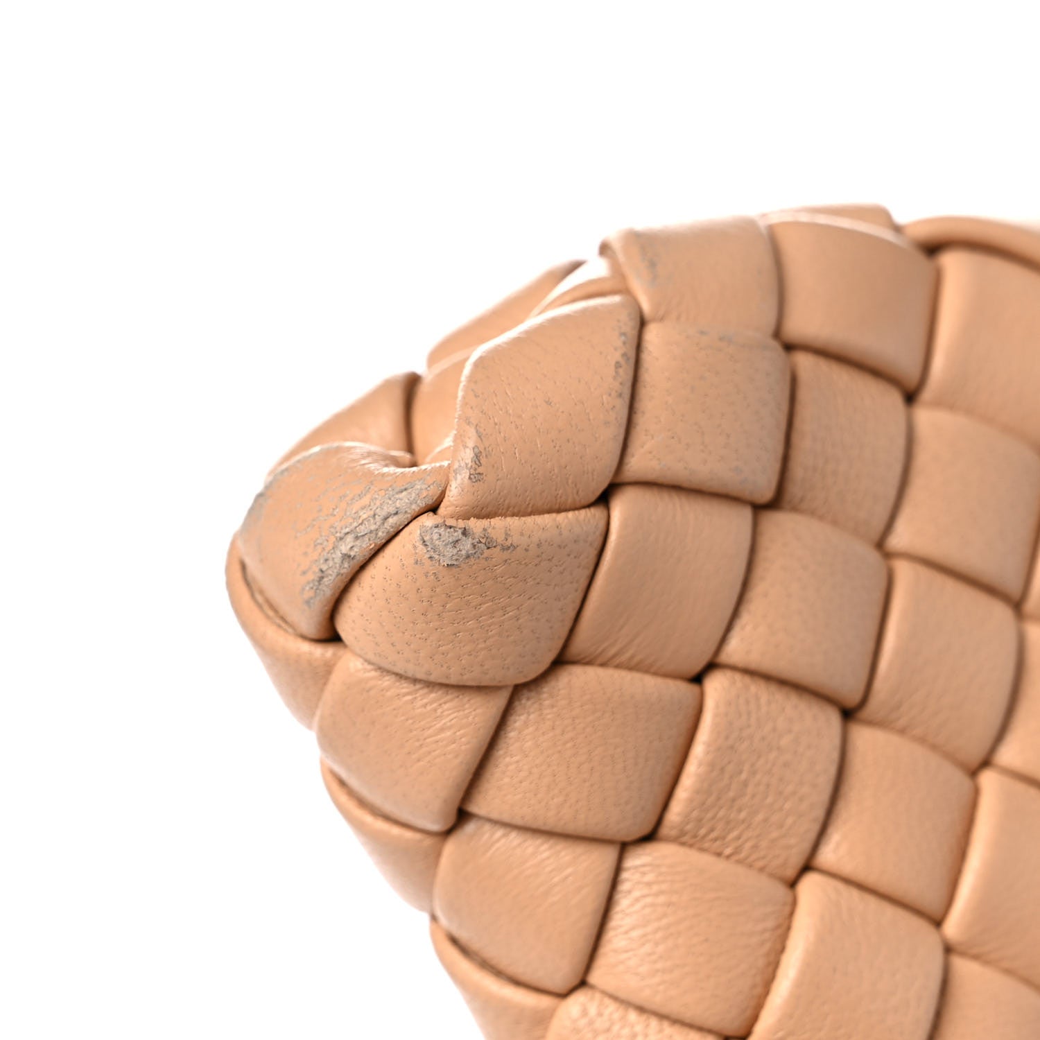 Bottega Veneta Nappa Intrecciato Crisscross Clutch Porridge 9 of 11
