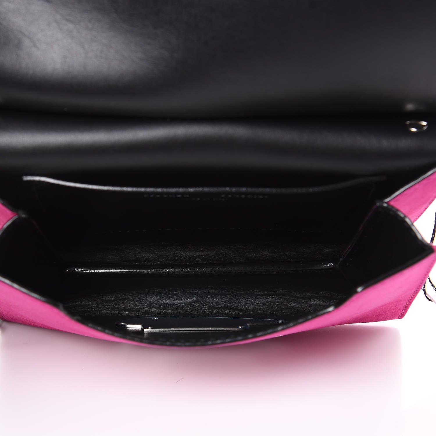 Proenza Schouler Suede Curl Small Chain Clutch Peony 5 of 9