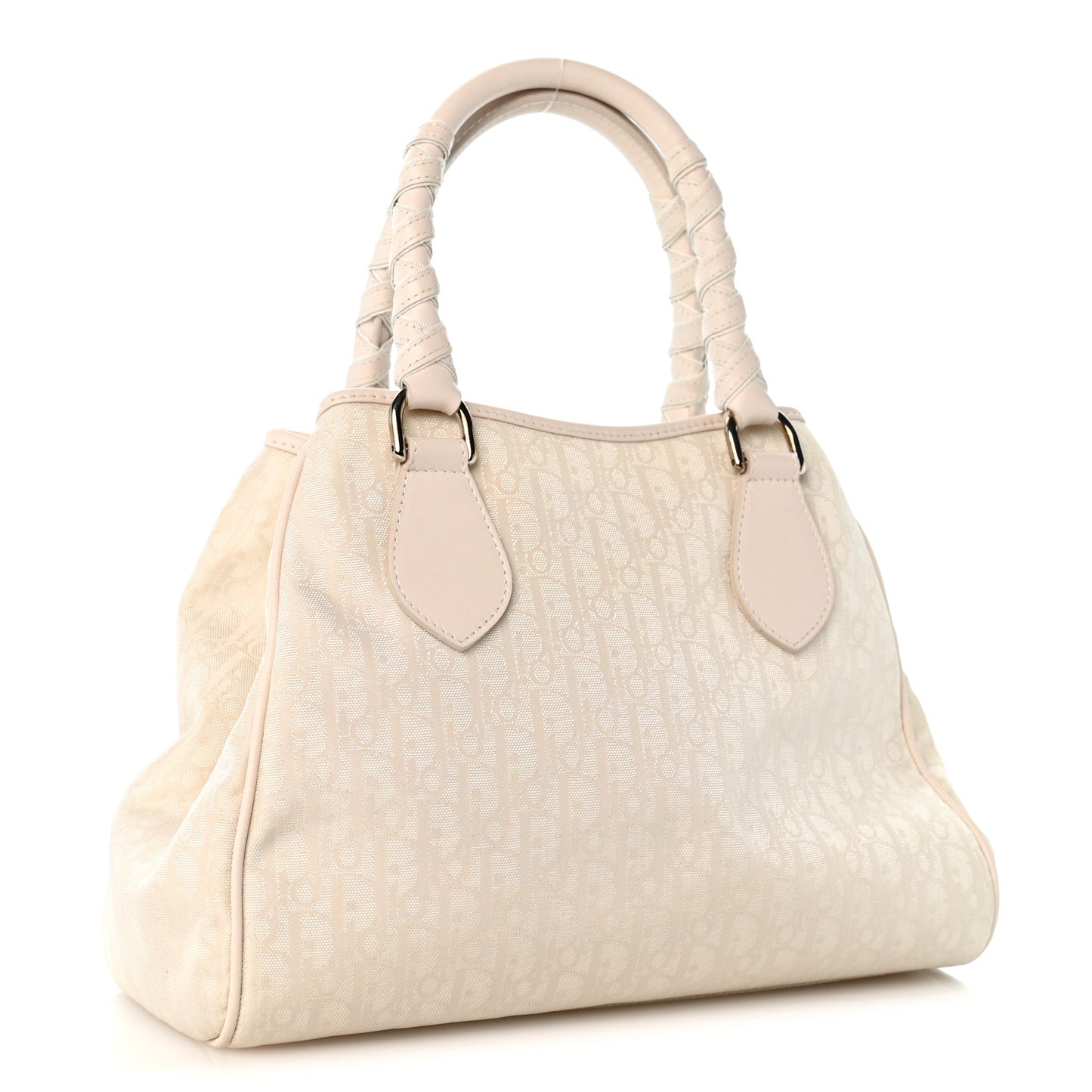 Nylon Monogram Small Lovely Tote White