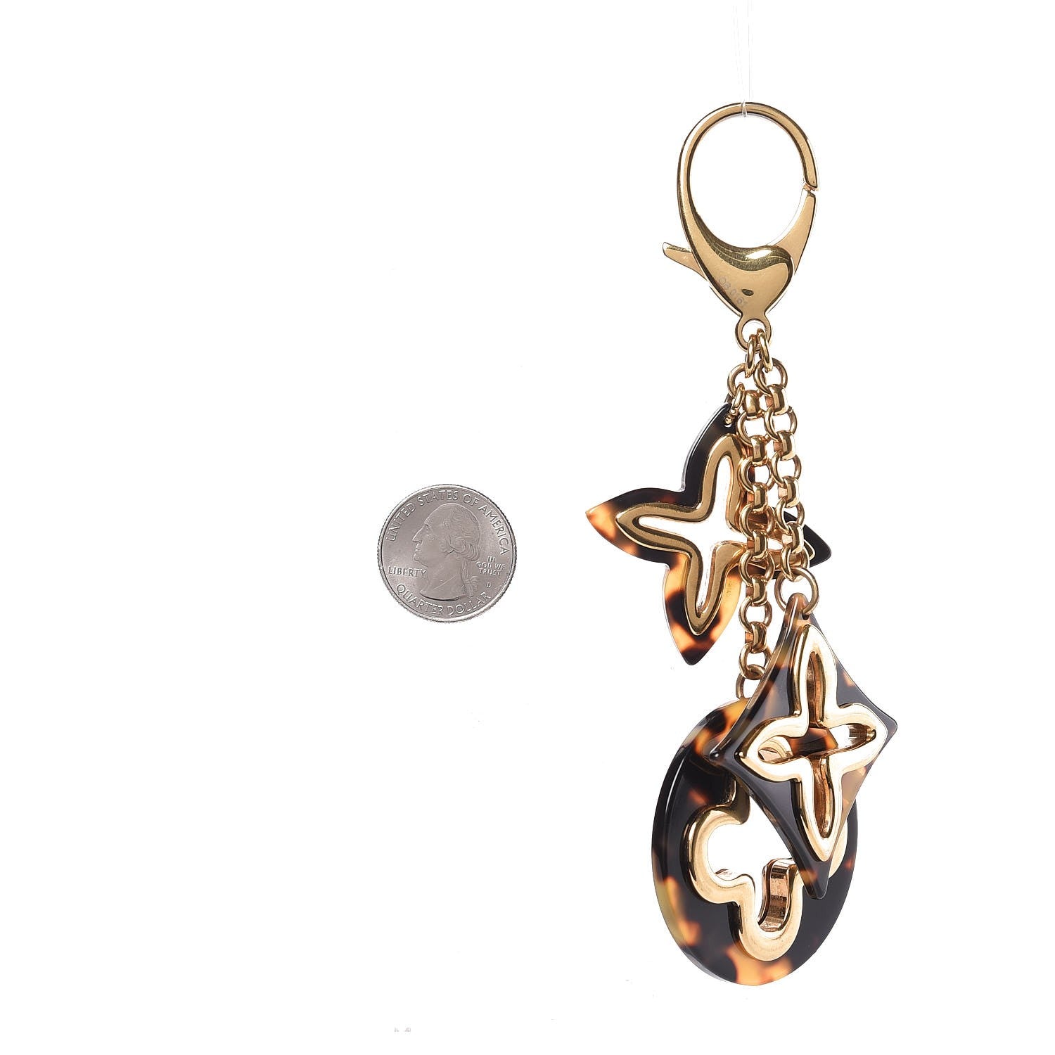 Louis Vuitton Insolence Bag Charm Ecaille 2 of 3