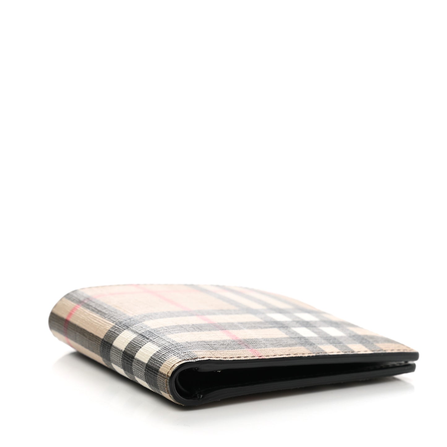 Vintage Check Bi-Fold Wallet Camel
