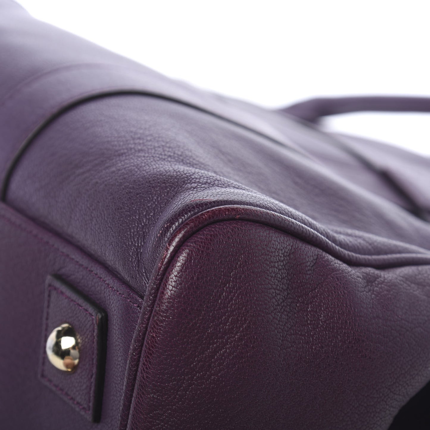 Goatskin Bayswater Aubergine