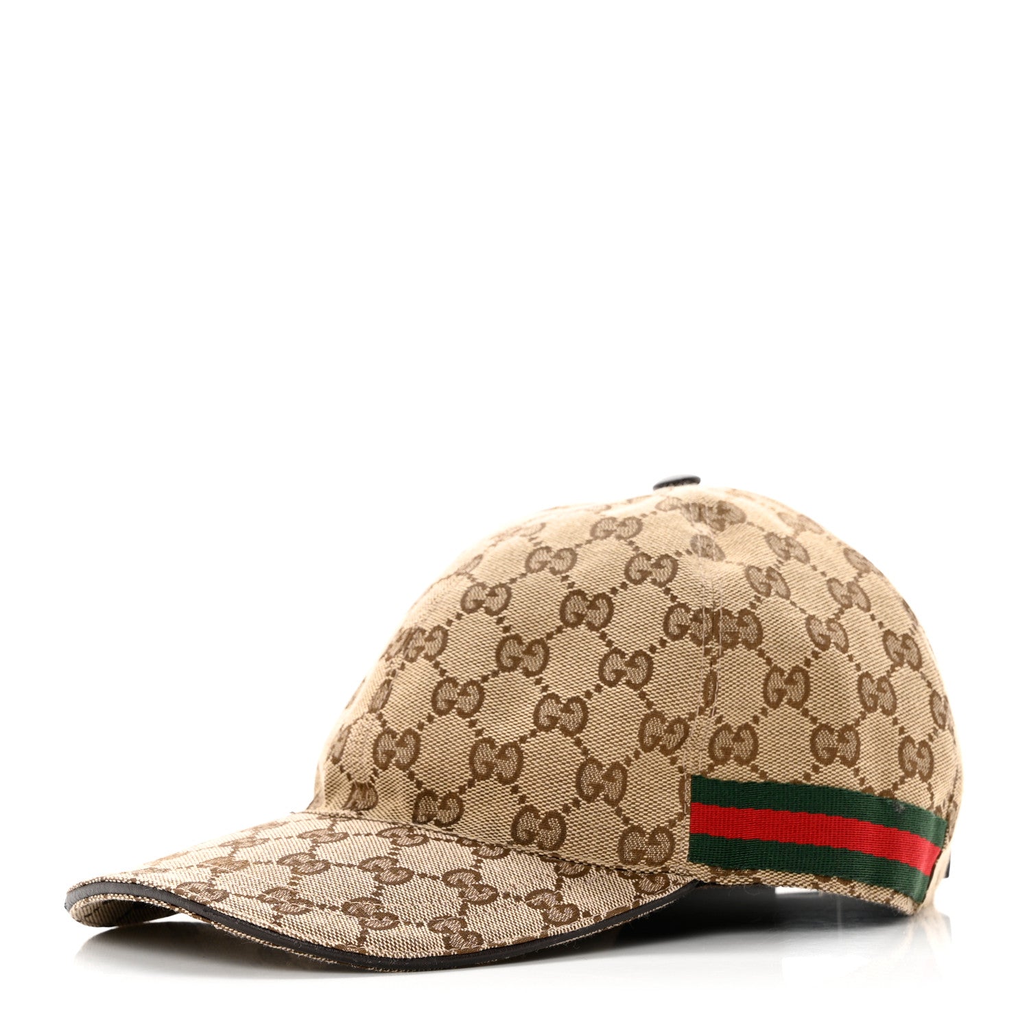 Gucci Monogram Web Baseball Hat L Beige Cocoa 1 of 10