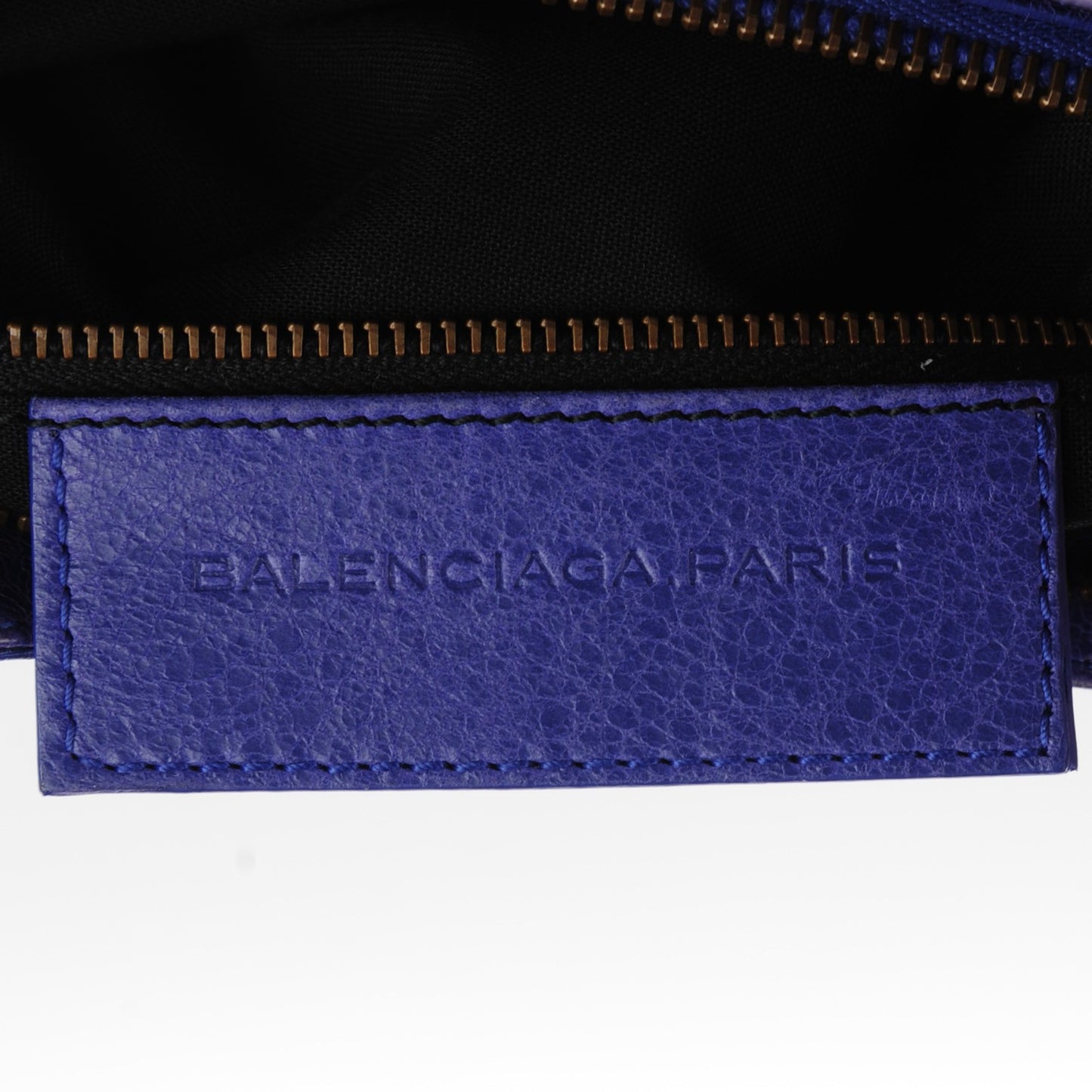 Agneau Classic Hardware Hip Bleu Lavande