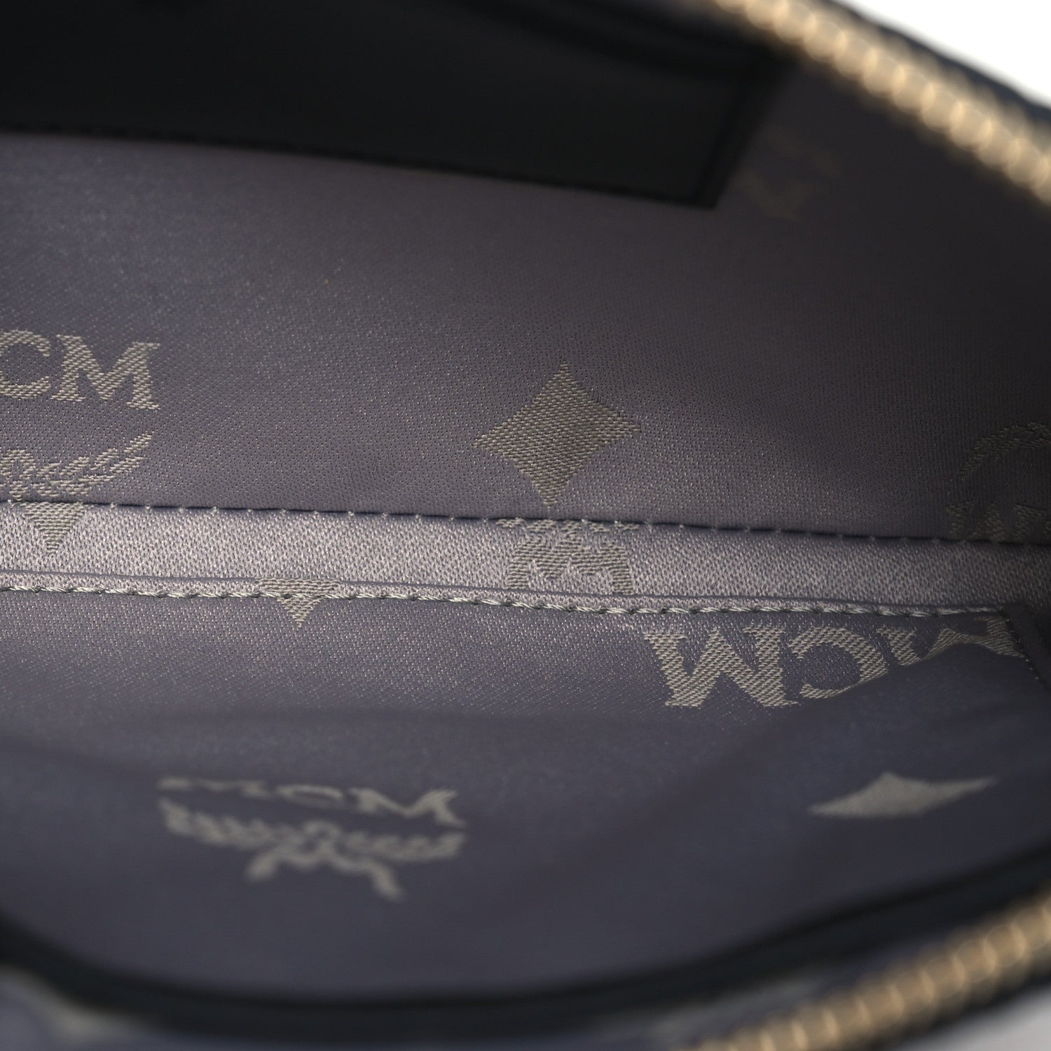 MCM Visetos Small Crossbody Pouch Black 5 of 11