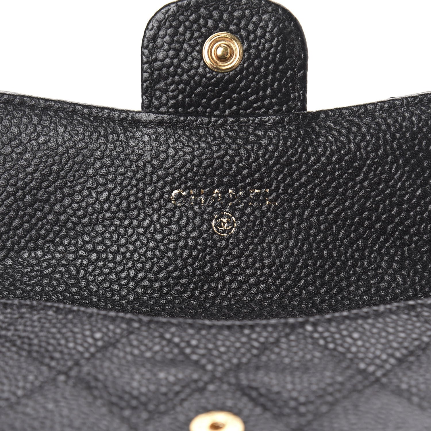 Chanel Caviar Quilted Coin Purse Black 6 of 9