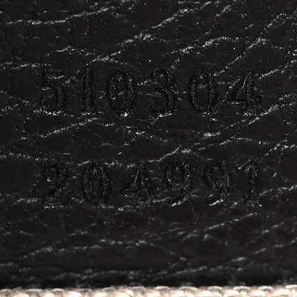 Gucci Dollar Calfskin Small Interlocking G Shoulder Bag Black 7 of 10