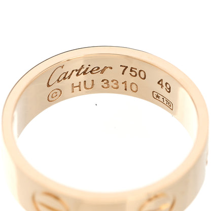 Cartier 18K Yellow Gold 5.5mm LOVE Ring 49 5 4 of 4