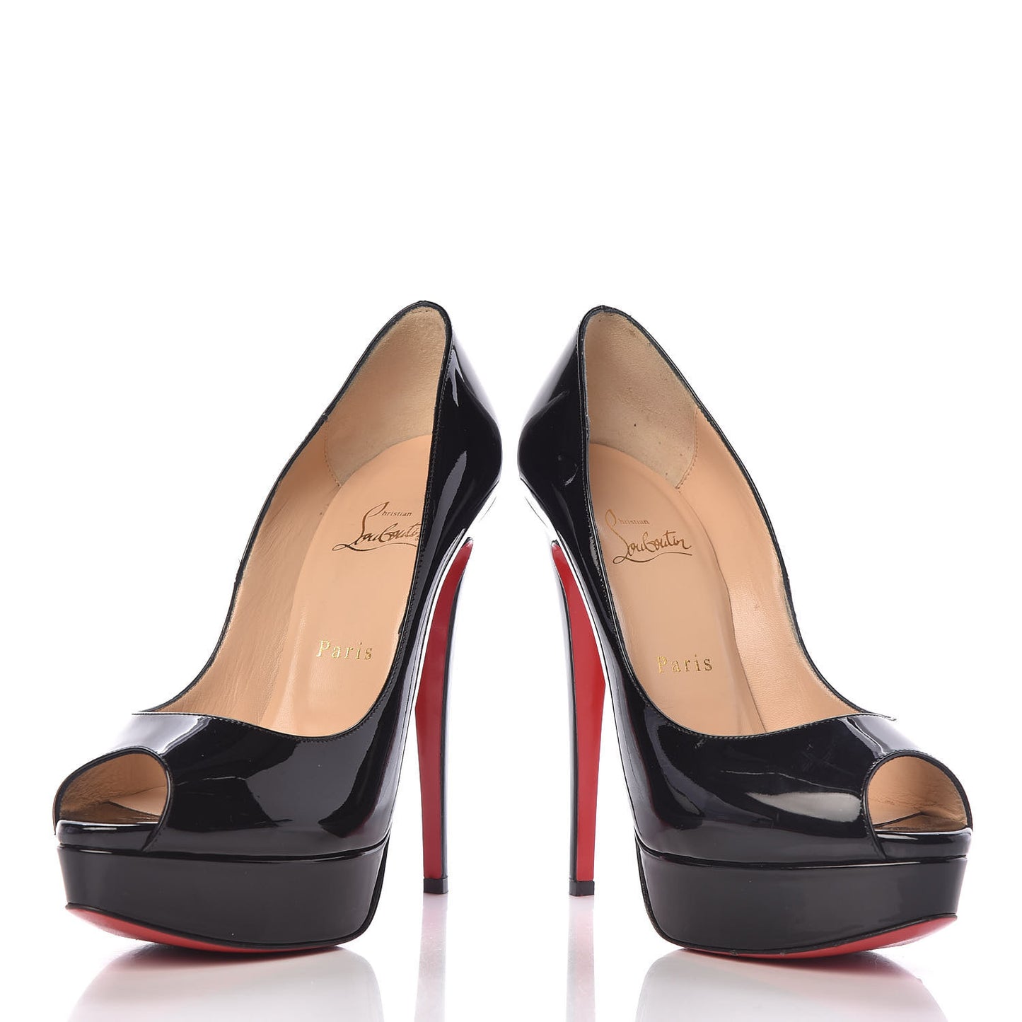 Patent Lady Peep 150 Pumps 38.5 Black