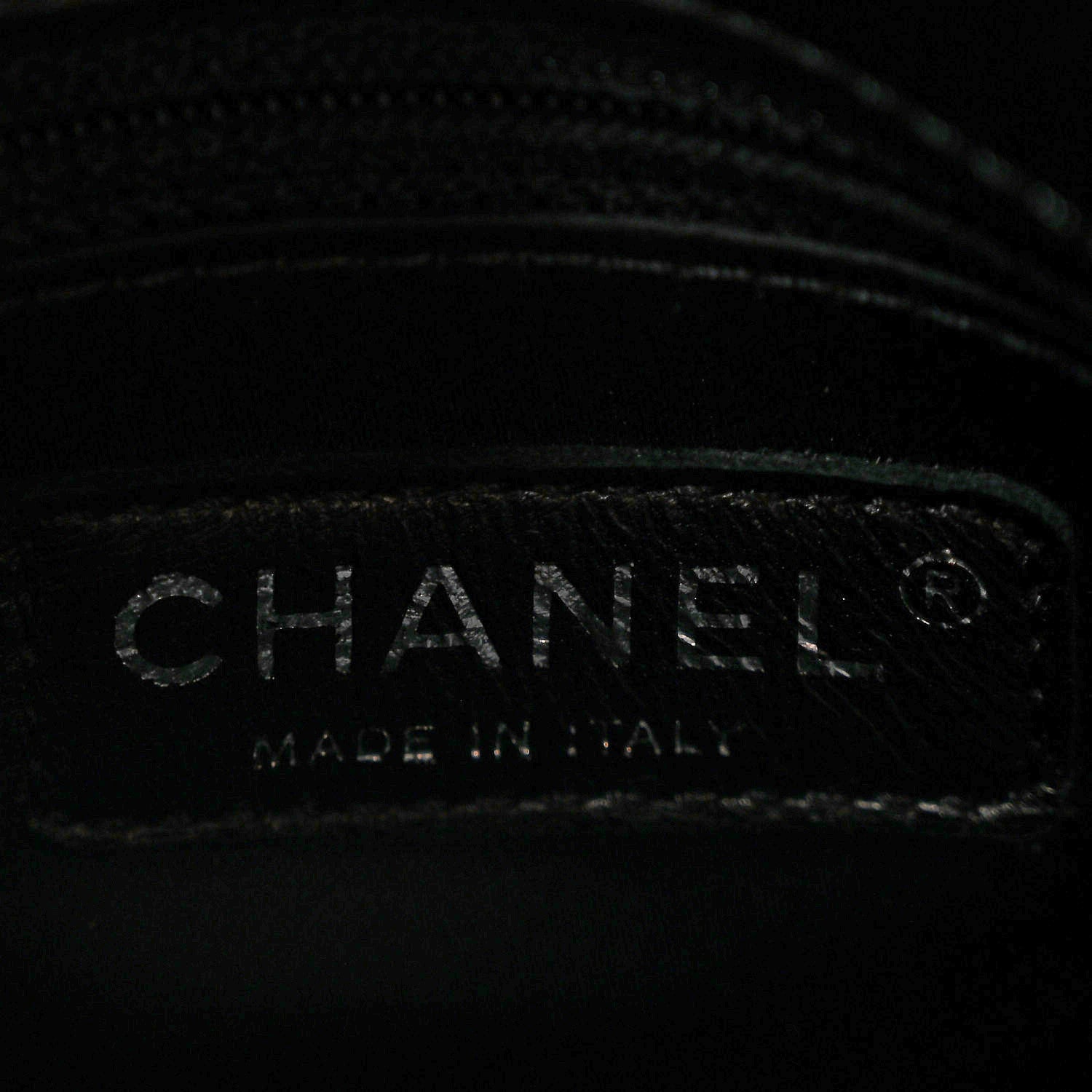 Chanel Lambskin Quilted Large Chanel 3 Flap Black 6 of 14