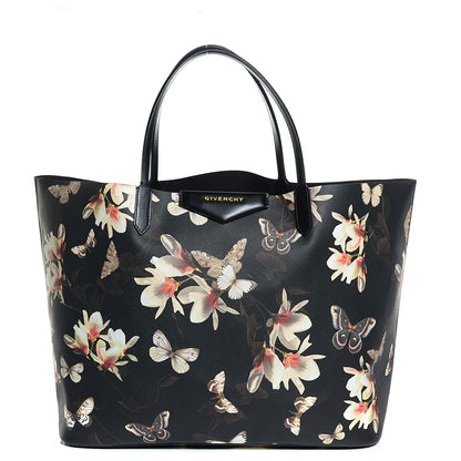 Givenchy Textured Coated Canvas Magnolia and Moth Print Large Antigona Tote 1 of 10