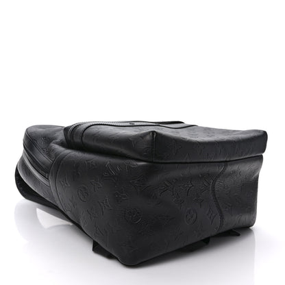 Louis Vuitton Calfskin Monogram Shadow Sprinter Backpack Black 4 of 8