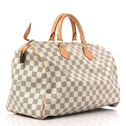 Louis Vuitton Damier Azur Speedy 35 4 of 15