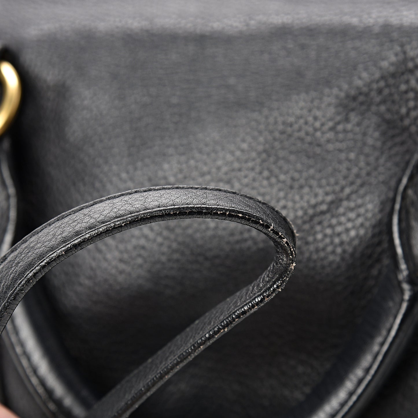 Vitello Medium Bow Bag Black