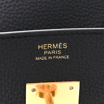 Hermes Togo Birkin 30 Black 6 of 11