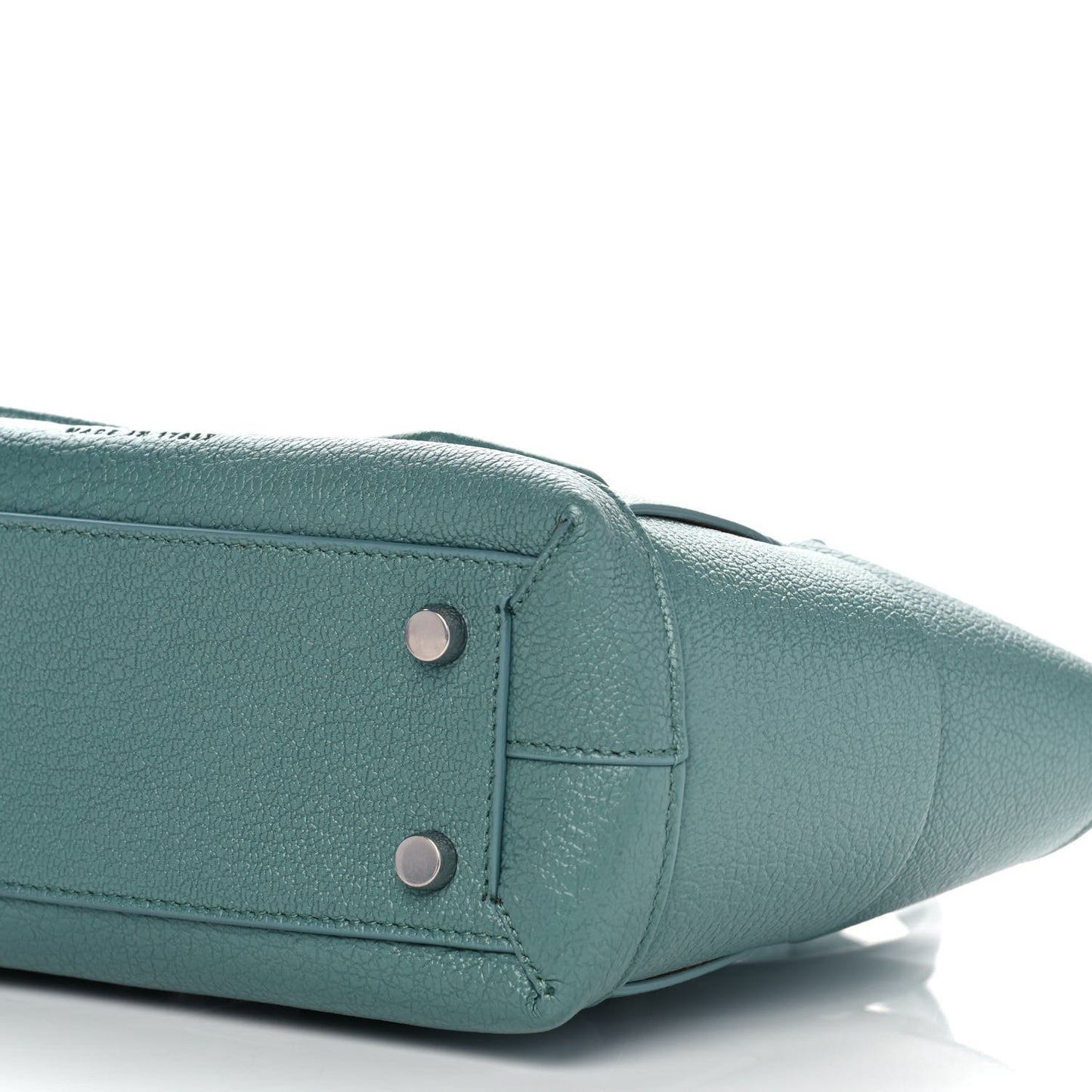 Grained Calfskin Maxi Intrecciato Mini Arco Blue