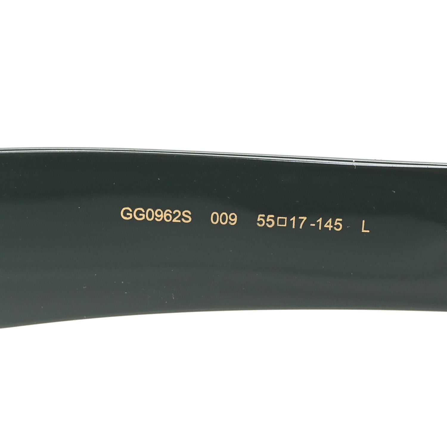 Gucci Acetate Rectangle Sunglasses GG0962S Black Khaki 6 of 8