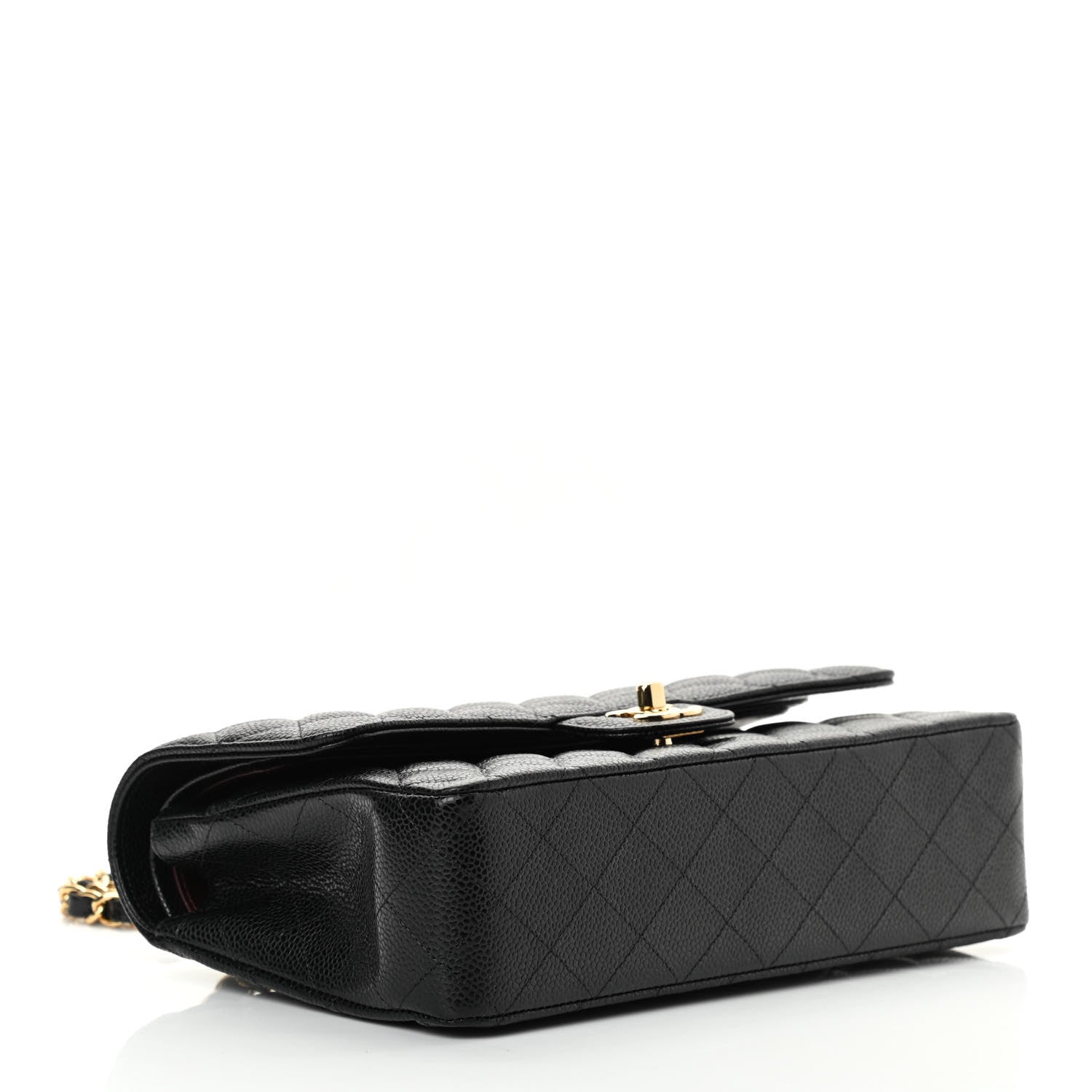 Chanel Caviar Quilted Medium Double Flap Black 4 of 11