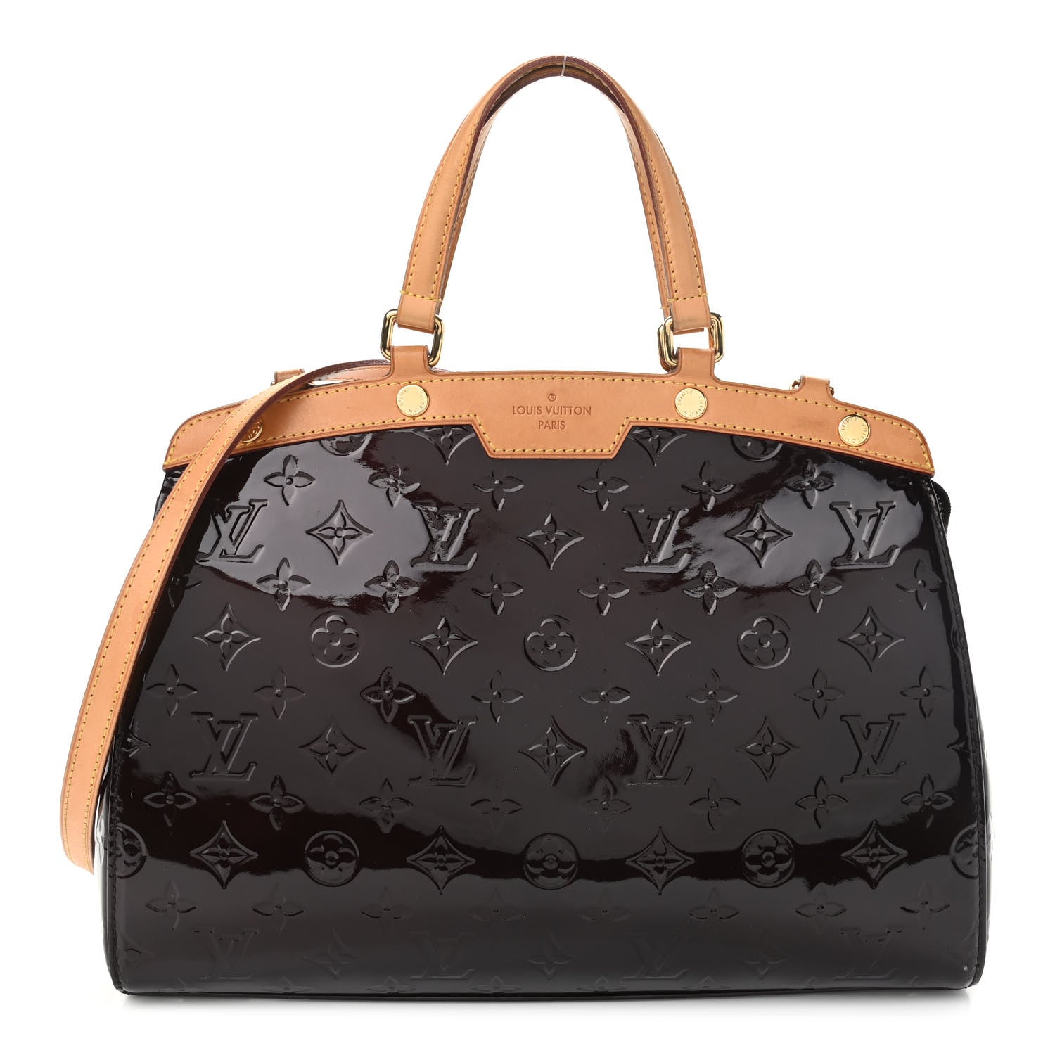 Louis Vuitton Vernis Brea MM Amarante 1 of 9