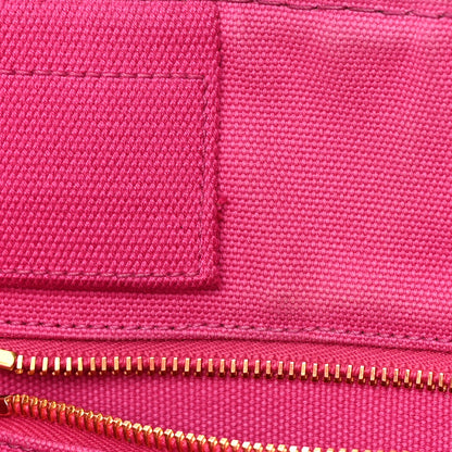 Prada Canapa Small Logo Tote Fuxia 15 of 19