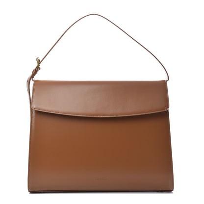Balenciaga Shiny Box Calfskin Large Ghost Top Handle Bag Camel 1 of 10