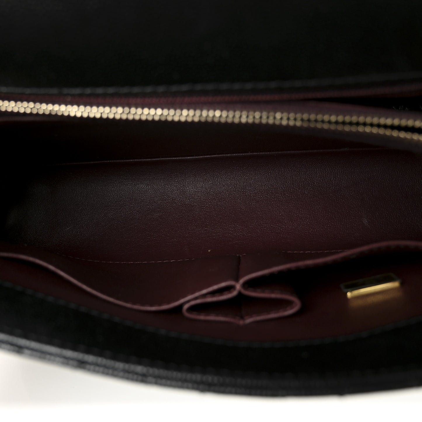 Caviar Quilted Small Coco Handle Flap Black