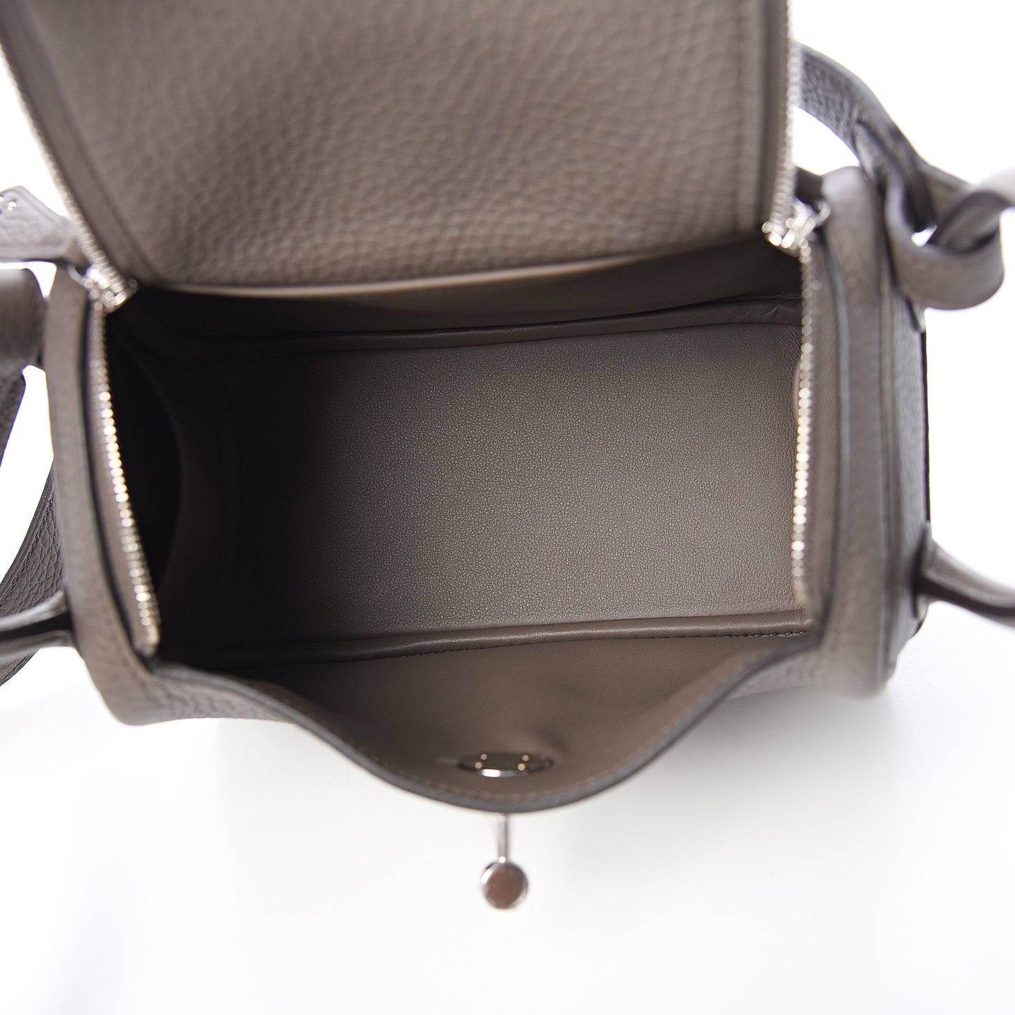 Taurillon Clemence Mini Lindy 20 Etain