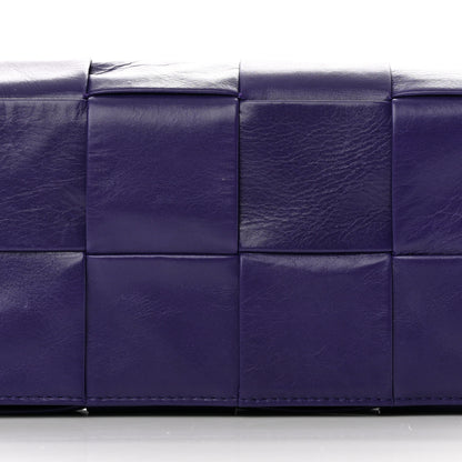 Bottega Veneta Paper Calfskin Intrecciato Cassette Belt Bag Purple 7 of 13