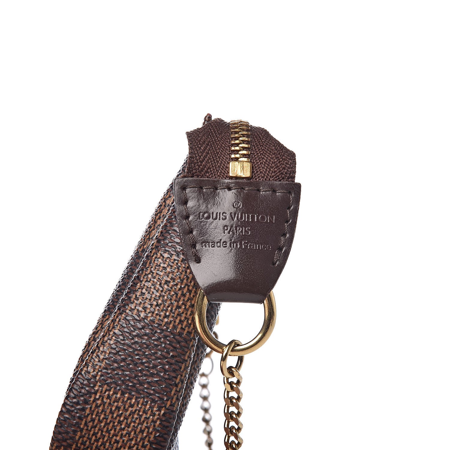 Louis Vuitton Damier Ebene Mini Pochette Accessories 7 of 8