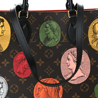 Louis Vuitton X FORNASETTI Monogram Cameo Onthego MM 6 of 8