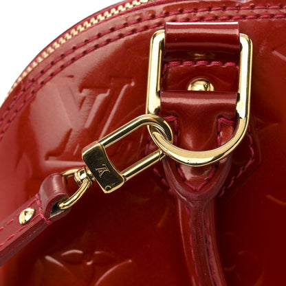 Louis Vuitton Vernis Alma BB Cherry 16 of 19