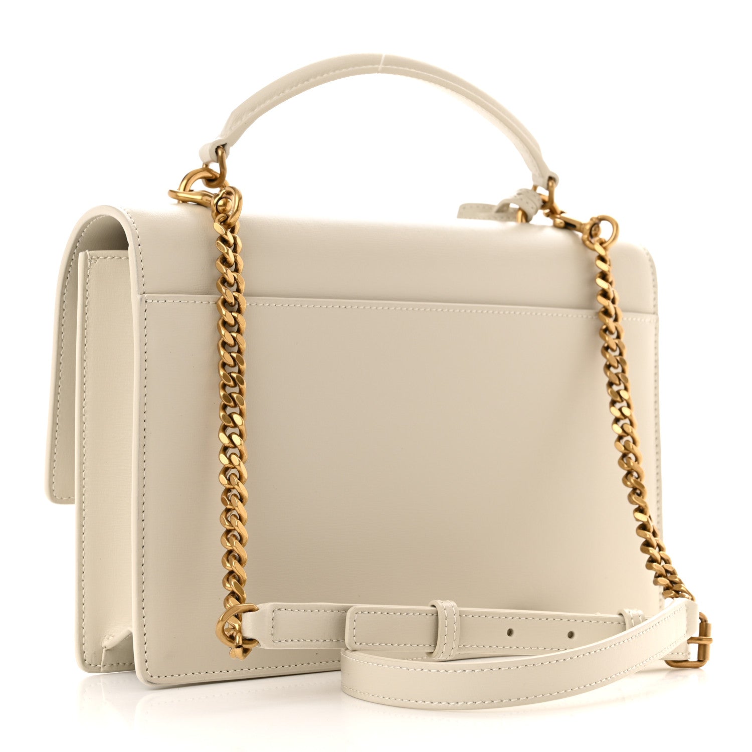 Saint Laurent Calfskin Large Monogram Sunset Crema Soft 3 of 11