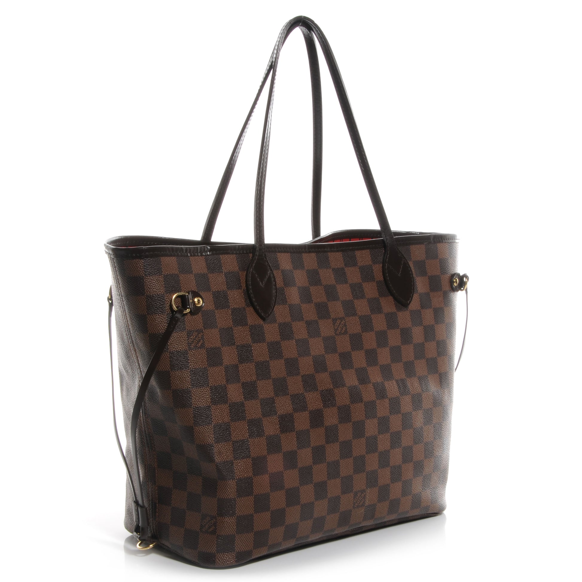 Louis Vuitton Damier Ebene Neverfull MM 3 of 9