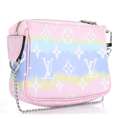Louis Vuitton Monogram Escale Mini Pochette Accessories Pastel 3 of 8