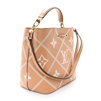Louis Vuitton Empreinte Monogram Giant Broderies Neonoe MM Arizona 4 of 12