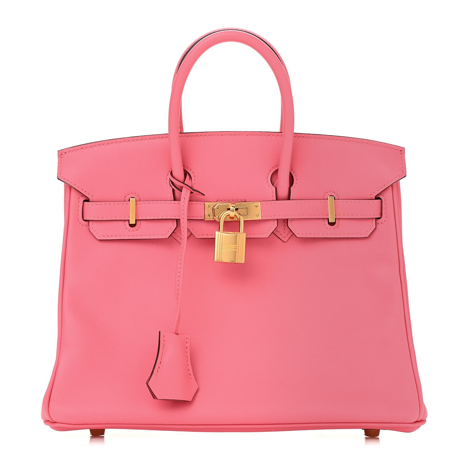 Hermes Swift Birkin 25 Rose Azalee 1 of 10