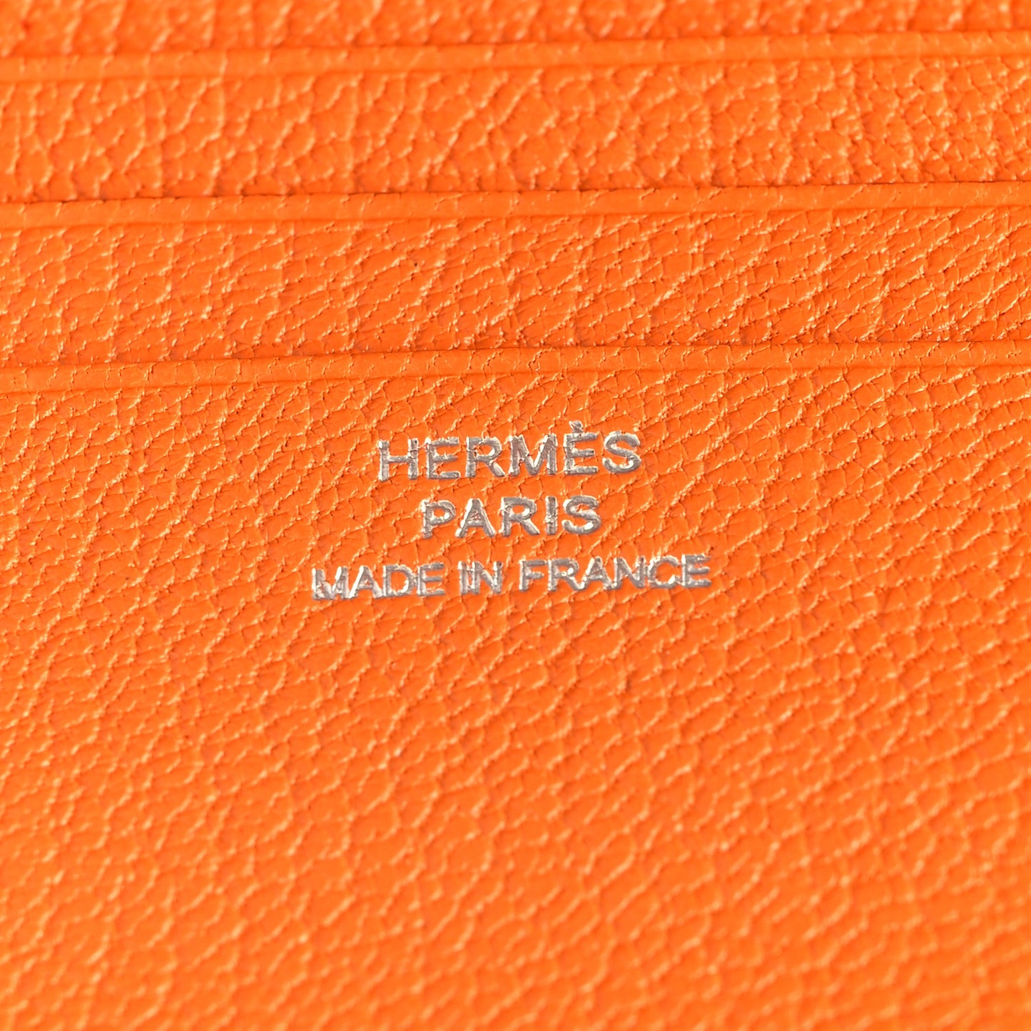Chevre Mysore Compact Azap Wallet Orange