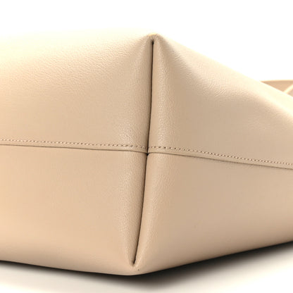 Saint Laurent Calfskin Large Shopping Tote Dark Beige 10 of 12