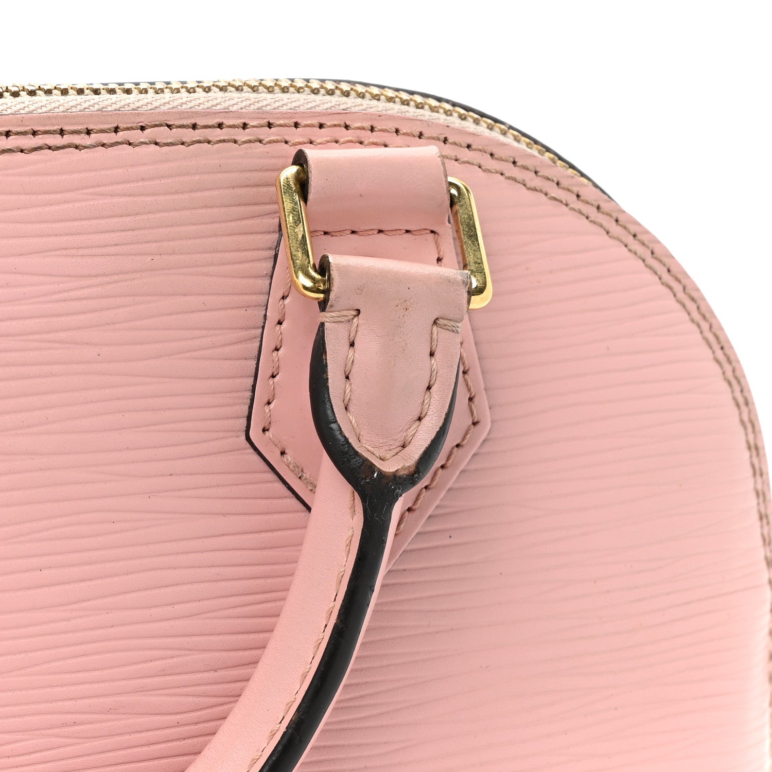 Louis Vuitton Epi Blooming Flowers Alma BB Rose Ballerine 19 of 19