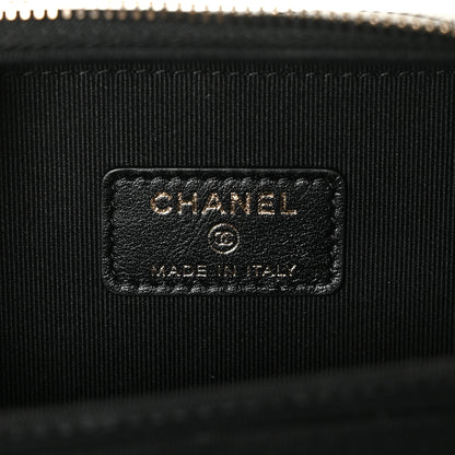 Chanel Caviar Quilted Small Top Handle Vanity Case With Chain Black 6 of 10