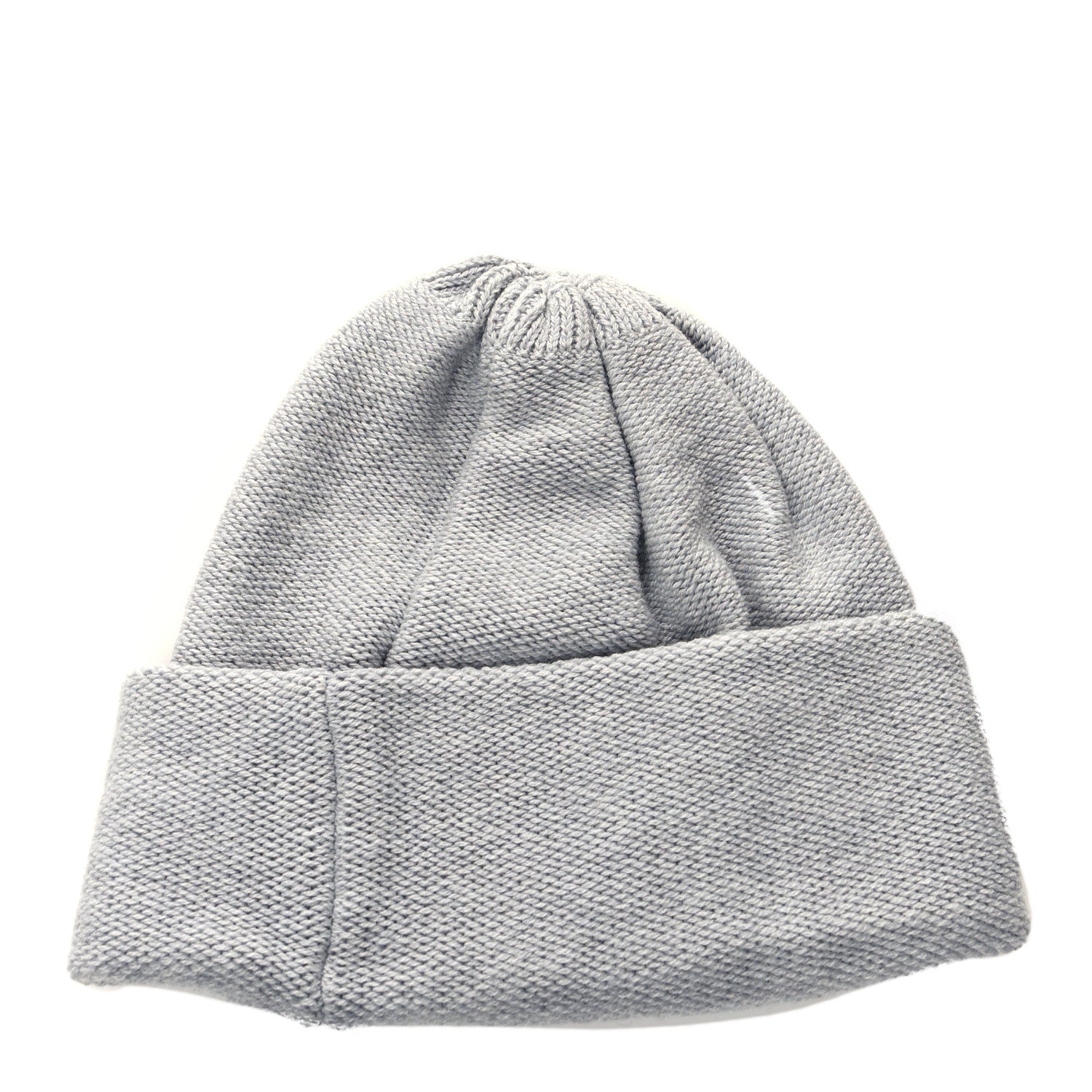 Chanel Cashmere CC Beanie Hat Grey 2 of 4