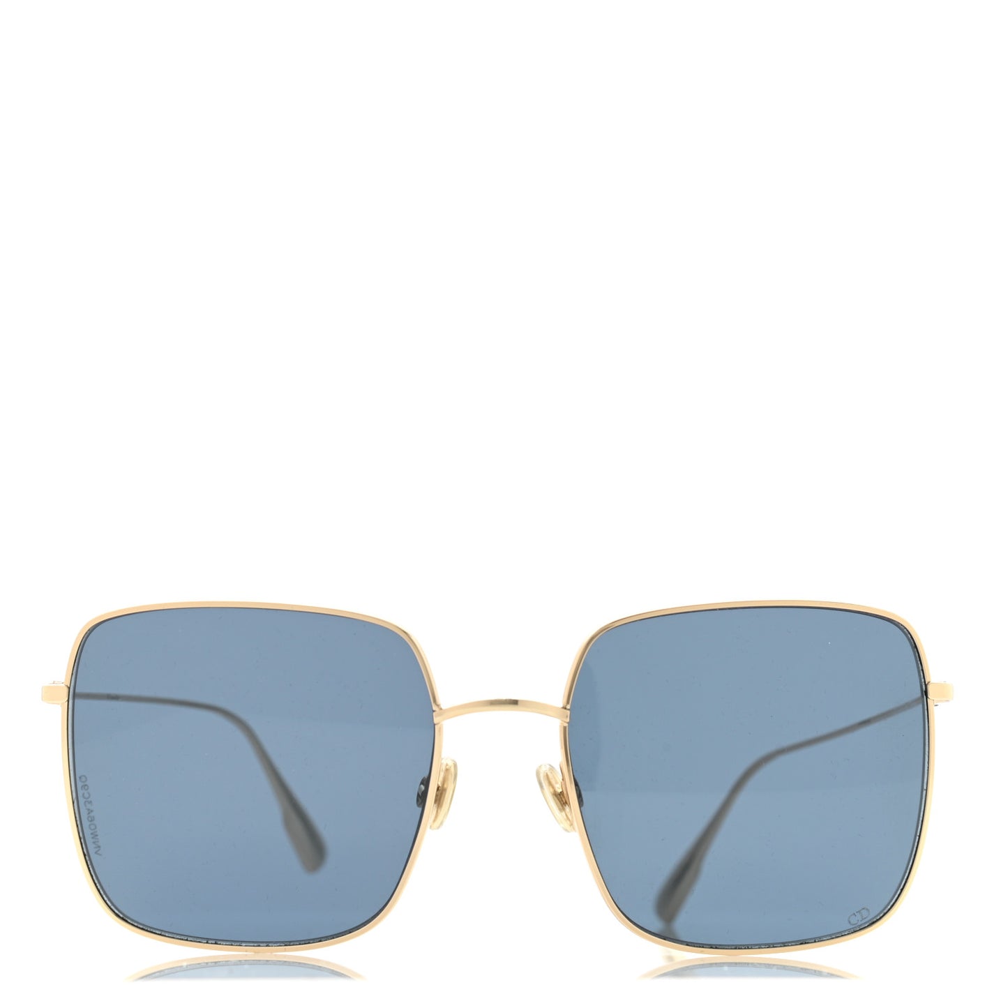 Metal Stellaire 1 Square Sunglasses Gold