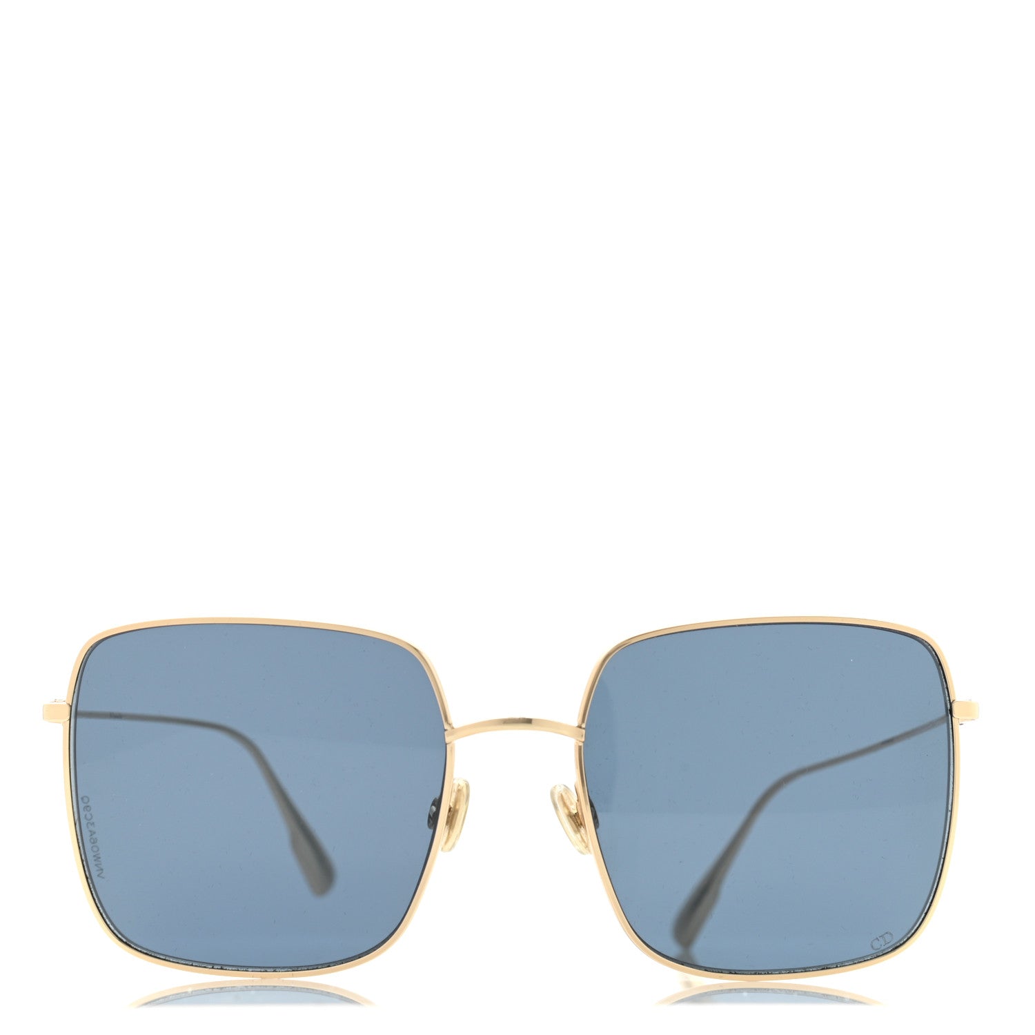 Christian Dior Metal Stellaire 1 Square Sunglasses Gold 2 of 10