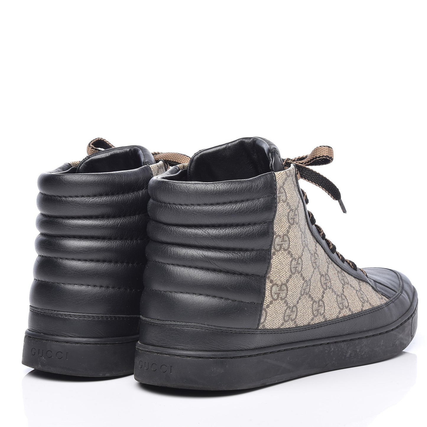 GG Supreme Monogram Mens Common High Top Sneakers 9.5