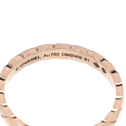Chanel 18K Beige Gold Mini Coco Crush Ring 61 9.5 4 of 5