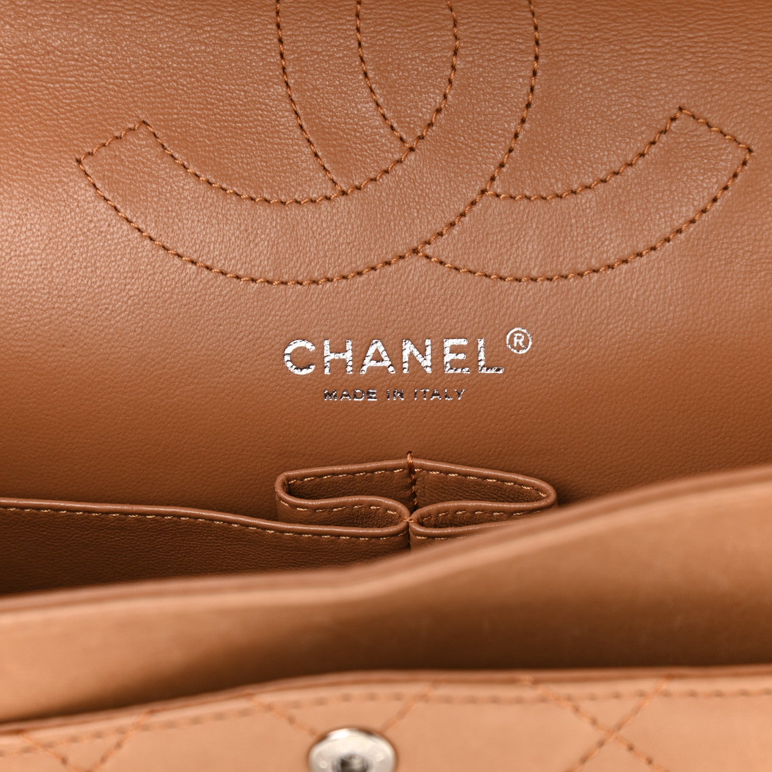 Chanel Lambskin Quilted 2.55 Reissue 226 Flap Dark Beige 5 of 18